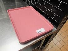 LOT OF PLASTIC DELI TRAYS