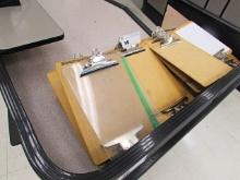 MISC. LOT OF CLIPBOARDS