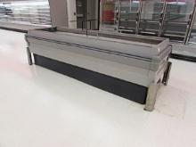 KYSOR WARREN LD11-5U LOW TEMP FROZEN FOOD ISLAND CASE '00 - REMOTE COOLED NO COMPRESSOR