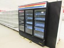 TRUE GDM-72-LD 3 GLASS DOOR REFERIGERATOR