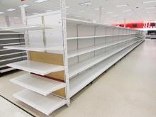 MADIX GONDOLA SHELVING 75IN TALL 20/22 – 84FT – SOLD BY THE FOOT