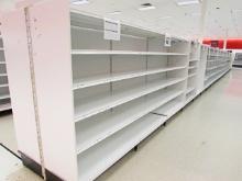 MADIX GONDOLA SHELVING 75IN TALL 20/22 – 80FT – SOLD BY THE FOOT