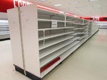 MADIX GONDOLA SHELVING 75IN TALL 20/22 – 80FT – SOLD BY THE FOOT