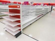 MADIX GONDOLA SHELVING 57IN TALL 20/22 – 40FT – SOLD BY THE FOOT
