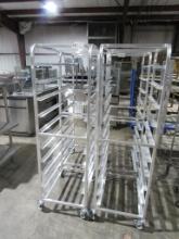 NEW ALUMINUM SHEET PAN RACKS