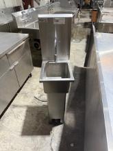 12-INCH FOOT-OPERATED HAND SINK
