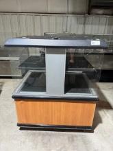 36X48 CUSTOM DELIS 2-DECK HOT DELI CASE