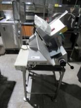 2019 BIZERBA GSP DELI SLICER W/STAND, SHARPENER