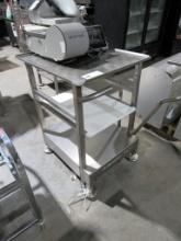 FACE TO FACE SLICER CART