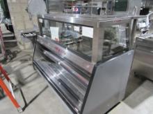 6FT CUSTOM DELIS 2-DECK SERVICE HOT CASE