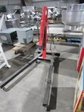 PITTSBURGH 2-TON FOLDABLE SHOP CRANE