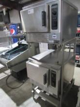 HOBART DOUBLE STEAMER WITH STAND HC24EA3 208V/3PH