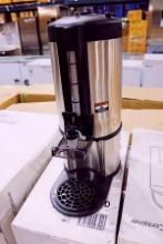 NEW GRINDMASTER GIU5GGRIND 1.5 GALLON GRAVITY THERMAL CONTAINER/DISPENSER ON STAND