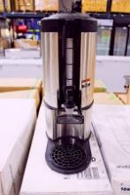 NEW GRINDMASTER GIU5GGRIND 1.5 GALLON GRAVITY THERMAL CONTAINER/DISPENSER ON STAND