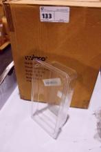 NEW WINCO 1/3 SIZE, 4IN. PLASTIC INSERT PANS
