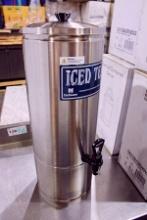 NEW CECILWARE S-5 5-GALLON STAINLESS STEEL ICED TEA DISPENSER