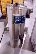 NEW CECILWARE S-5 5-GALLON STAINLESS STEEL ICED TEA DISPENSER