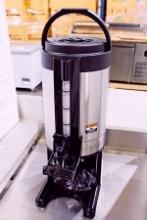 NEW GRINDMASTER 1.5 GALLON THERMAL CONTAINER/DISPENSER ON STAND GIU15GGRINDV2