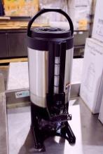 NEW GRINDMASTER 1.5 GALLON THERMAL CONTAINER/DISPENSER ON STAND GIU15GGRINDV2