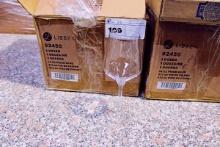 NEW BOX LIBBEY 92450 16OZ. PLASTIC WINE GLASSES (1DZ)