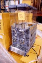 NEW CRATHCO CS-2E/1D-16 2-HEAD REFRIGERATED BEVERAGE MACHINE