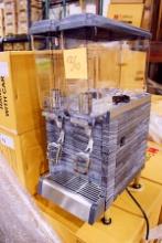 NEW CRATHCO CS-2E/1D-16 2-HEAD REFRIGERATED BEVERAGE MACHINE