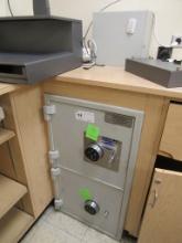 MEILINK 2-DOOR DROP SAFE WITH COMBINATION