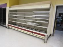 12FT HUSSMANN D5L DAIRY CASE '00 - REMOTE COOLED NO COMPRESSOR