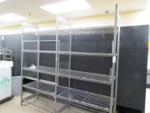 8FT TALL RACKING 24IN DEEP, 8FT LONG