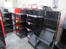 16-INCH BLACK DISPLAY RACKS