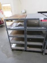 4FT X 24-INCH 5-DECK STOCK CARTS