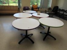 36-INCH ROUND TABLES