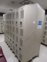 LYON FLOOR-MOUNT LOCKERS