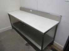 78-INCH POLYTOP TABLE - 24IN DEEP