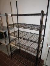 18X36 BLACK METRO RACK