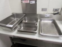 MISC S/STEEL INSERT PANS