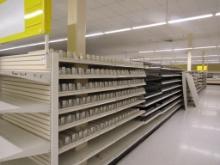 STREETER GONDOLA SHELVING 72IN TALL 20/20 - 72FT W/4FT END CAPS - SOLD BY THE FOOT