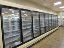 ZERO ZONE RVZC30 FREEZER DOOR CASES '11 ELEC DEFROST - SOLD BY THE DOOR - REMOTE NO COMPRESSOR