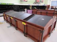 36X36 ORCHARD BINS WITH REMOVABLE SLANT TOPS