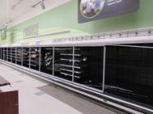 HUSSMANN D5L PRODUCE CASES '06 (4-12FT) - DOORS REMOVED - REMOTE COOLED NO COMPRESSOR