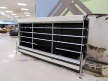 2019 12FT HUSSMANN D5XLP PRODUCE CASE - DOORS REMOVED - REMOTE COOLED NO COMPRESSOR