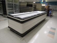 12FT HUSSMANN LN NARROW ISLAND CASE '01 - REMOTE COOLED, NO COMPRESSOR