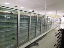 HUSSMANN RL FREEZER DOOR CASES '01 ELEC DEFROST - SOLD BY THE DOOR - REMOTE NO COMPRESSOR