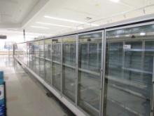 HUSSMANN RL FREEZER DOOR CASES '01 ELEC DEFROST - SOLD BY THE DOOR - REMOTE NO COMPRESSOR