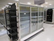 HUSSMANN RL FREEZER DOOR CASES '01 ELEC DEFROST - SOLD BY THE DOOR - REMOTE NO COMPRESSOR
