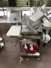 BIZERBA GSPH DELI SLICER WITH CART