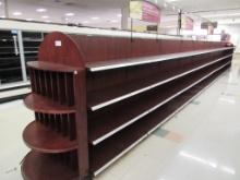 MADIX GONDOLA SHELVING 66IN TALL 18/18 - 40FT W/3FT END CAPS - SOLD BY THE FOOT