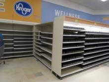 MADIX WALL SHELVING 84IN TALL 22/22 - 32FT RUN - SOLD BY THE FOOT