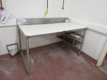 5FT POLYTOP TABLE - 30IN DEEP