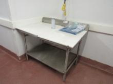 4FT POLYTOP TABLE - 30IN DEEP